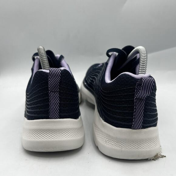 Skechers Go Walk 6 Womens Size 10 Purple/Black Athletic Shoes Sneakers 124554 - Picture 7 of 13